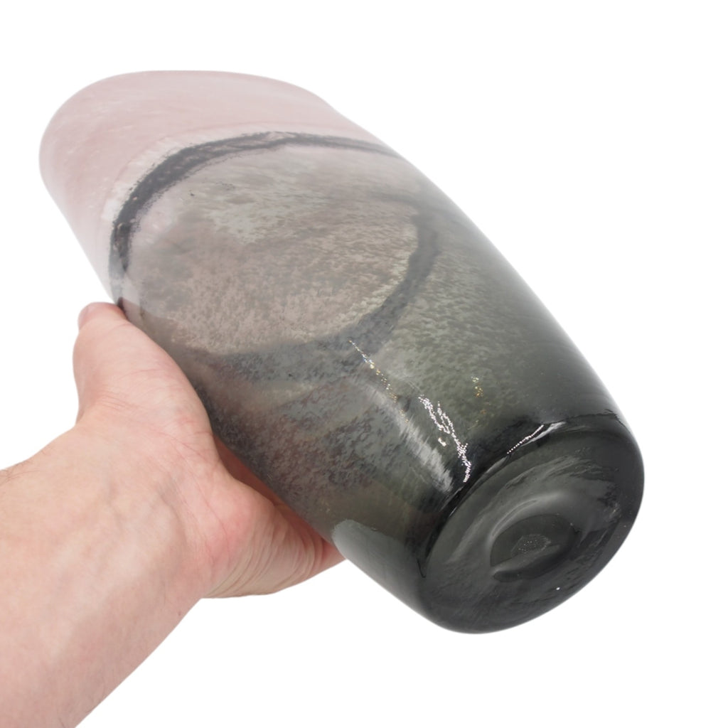 Stiklinė vaza – 17×11×37 cm | Forma Lumo kolekcija