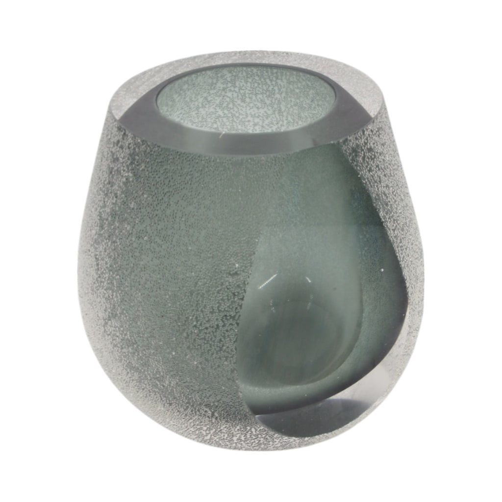 Stiklinė vaza – 18×16.5×17 cm