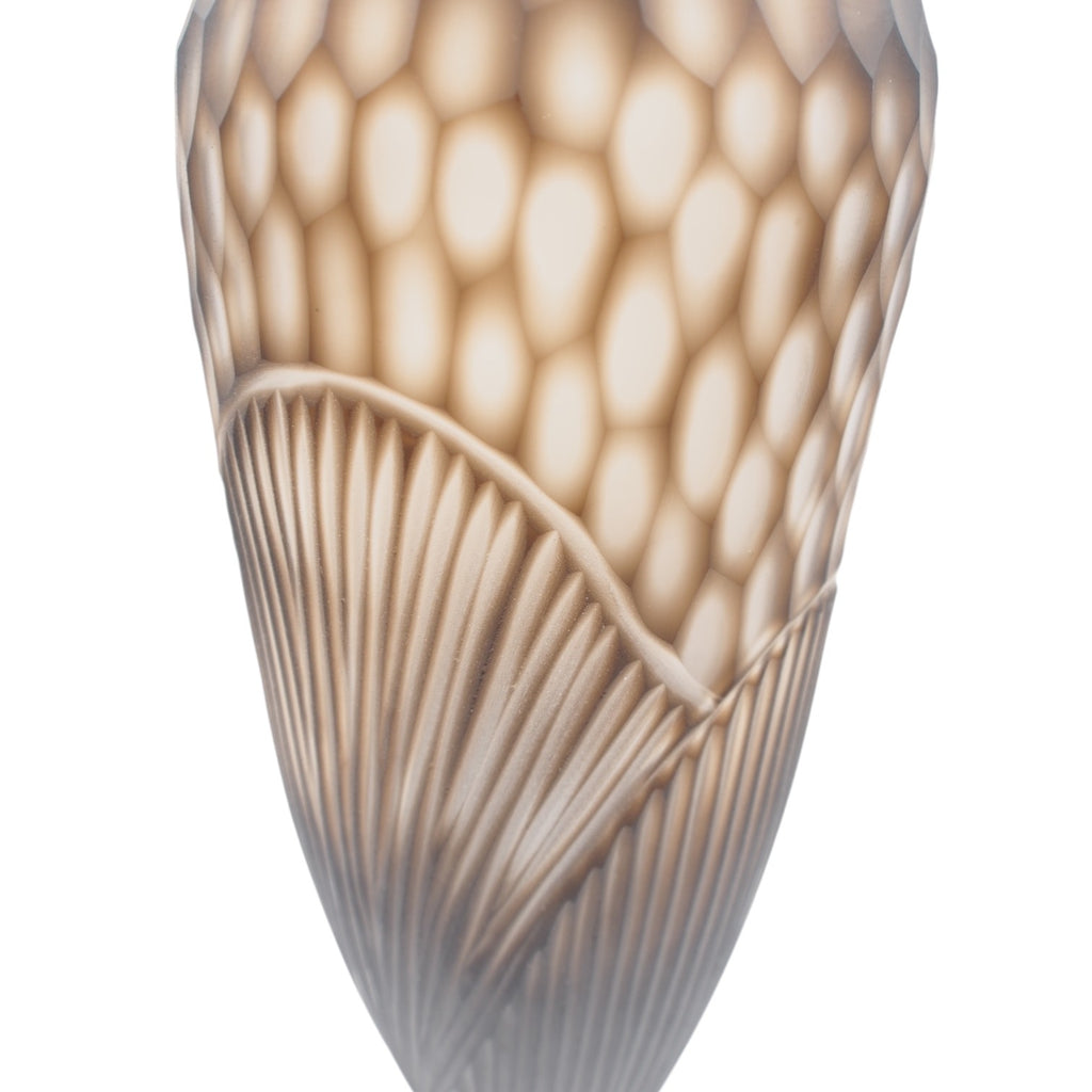 Stiklinė vaza „Forma Lumo“, 15 × 15 × 43 cm