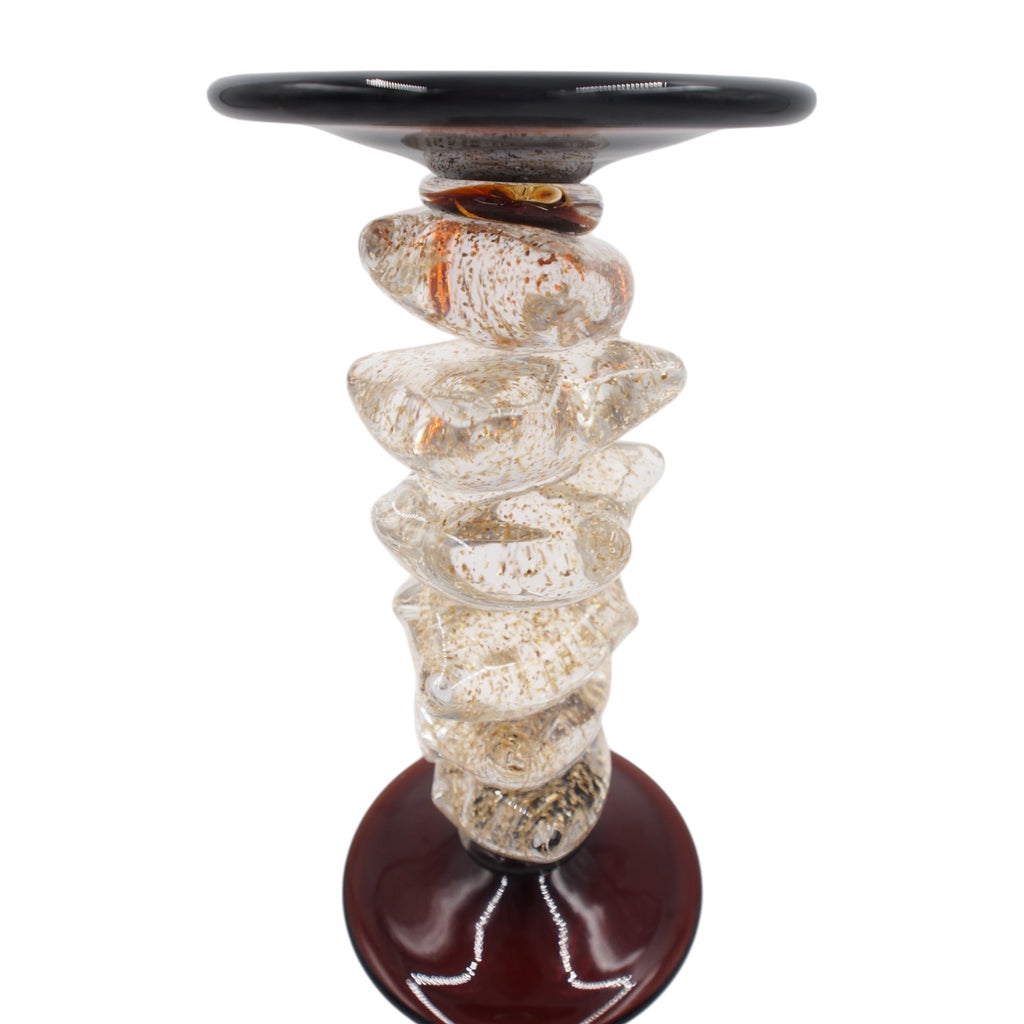 Stiklinė žvakidė – 12.5 × 24 cm