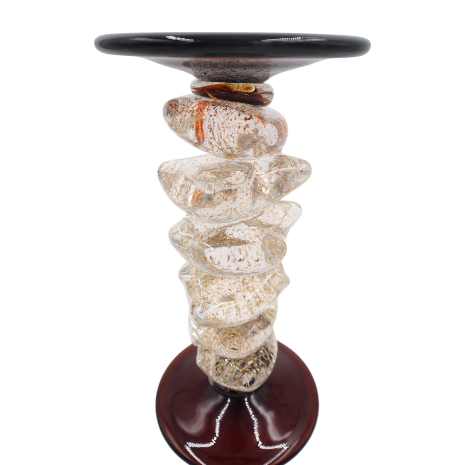 Stiklinė žvakidė – 12.5 × 24 cm