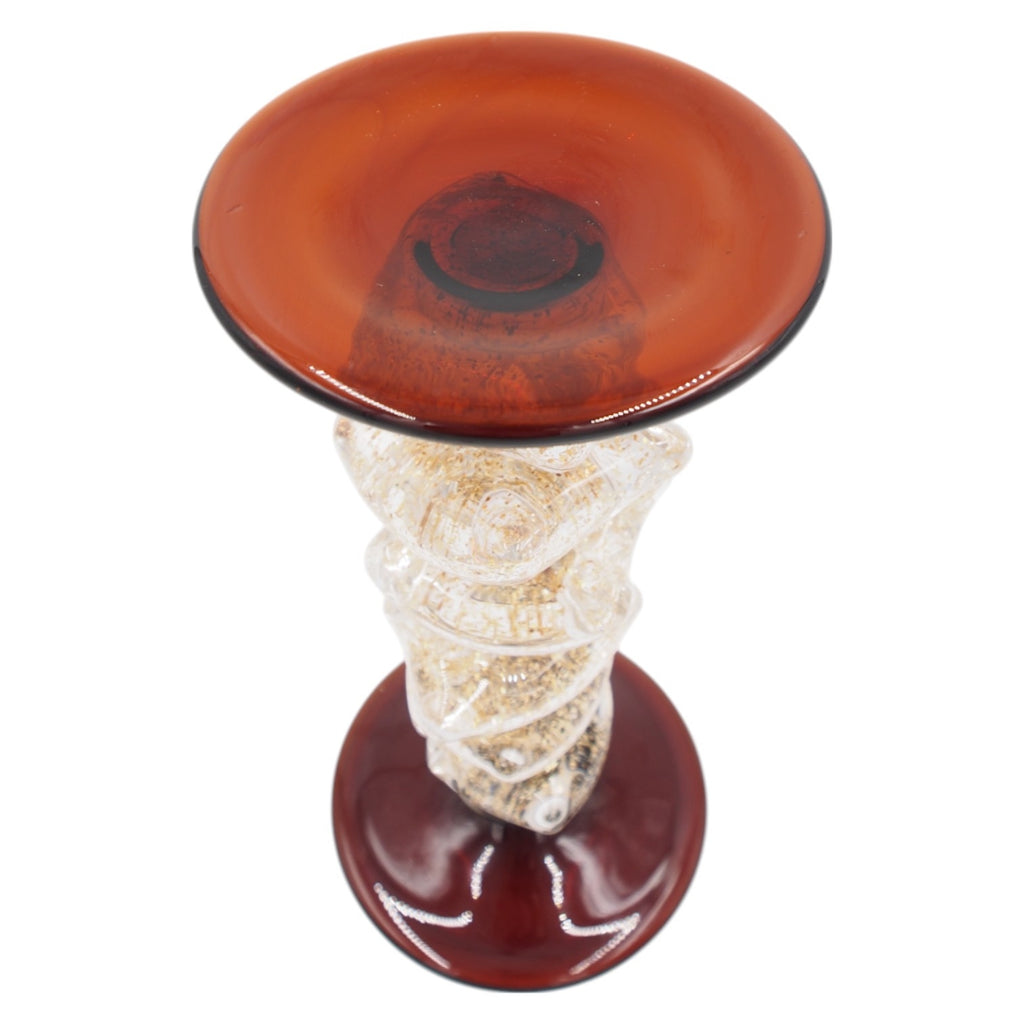 Stiklinė žvakidė – 12.5 × 24 cm