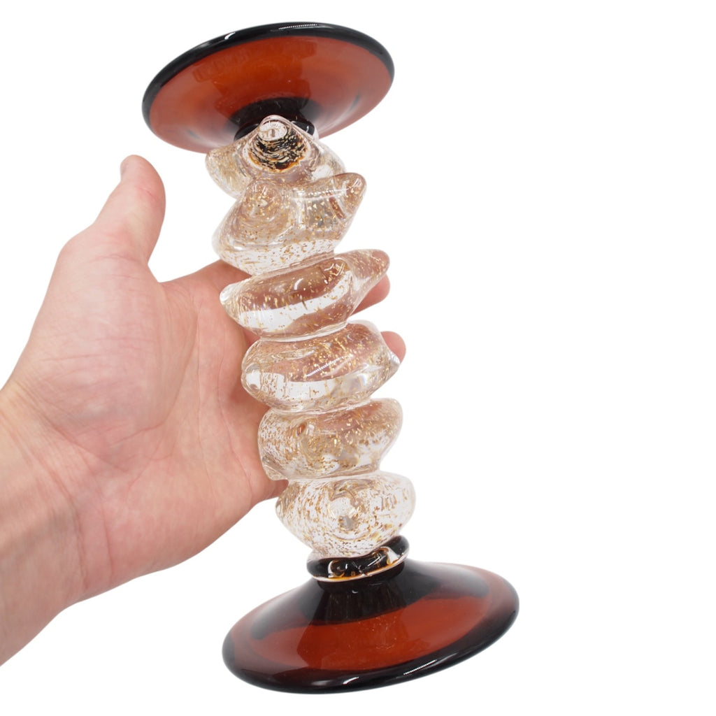 Stiklinė žvakidė – 12.5 × 24 cm