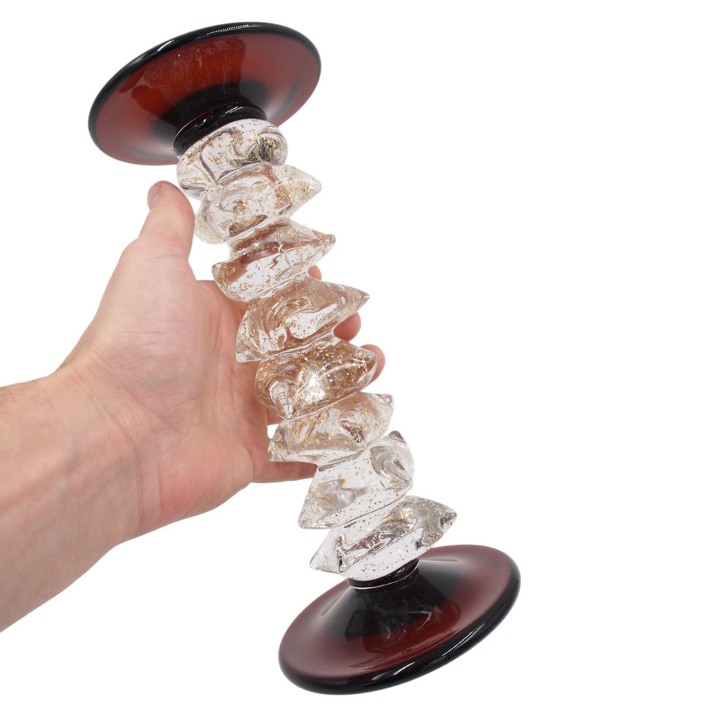 Stiklinė žvakidė 12.5 × 27 cm