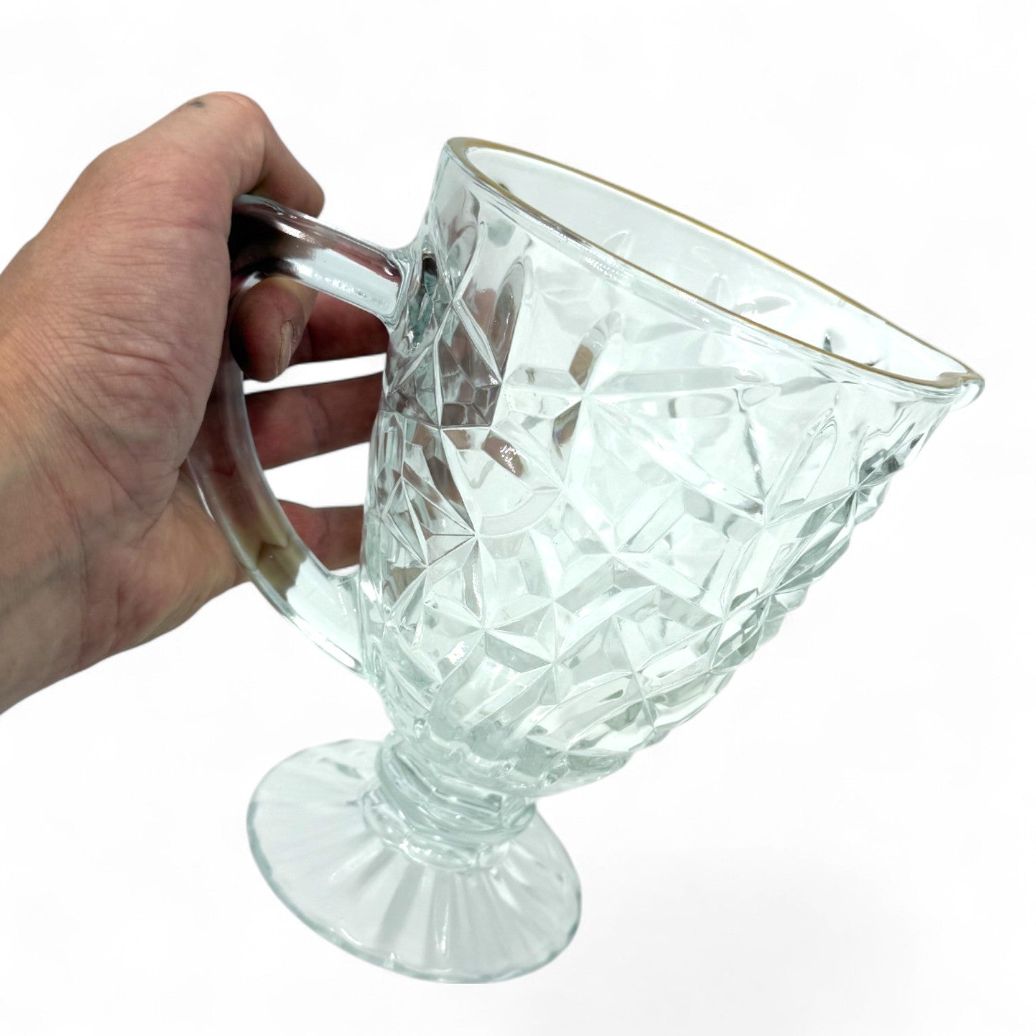 Stiklinis ąsotis "Gold"