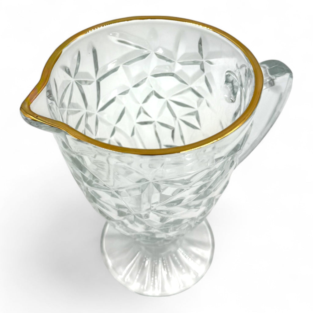 Stiklinis ąsotis "Gold"