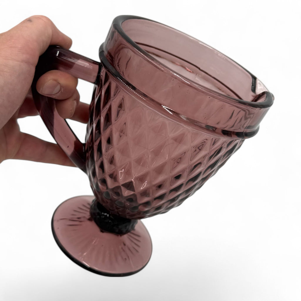 Stiklinis ąsotis "Purple"