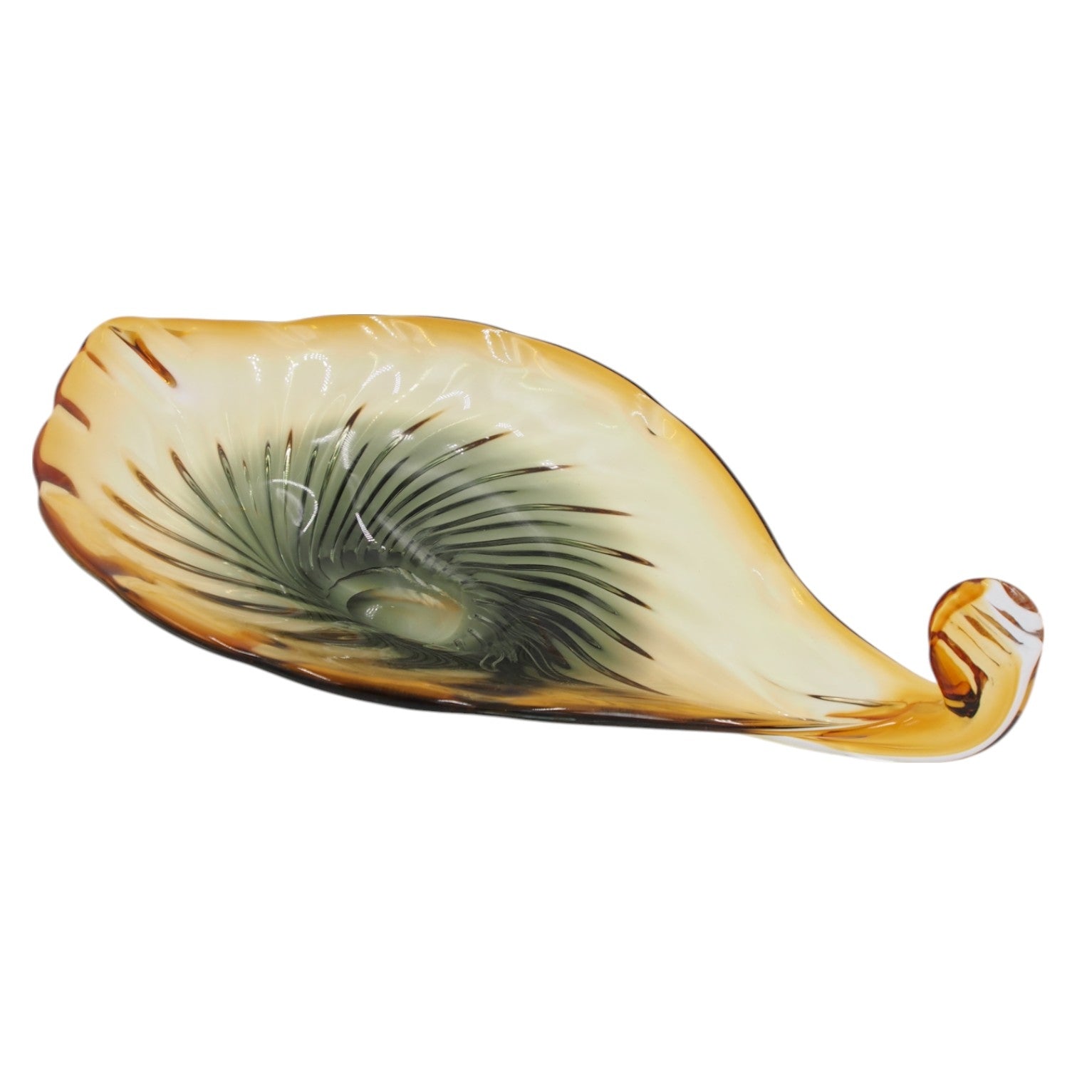 Stiklinis dekoratyvinis indas, 54×28×13 cm