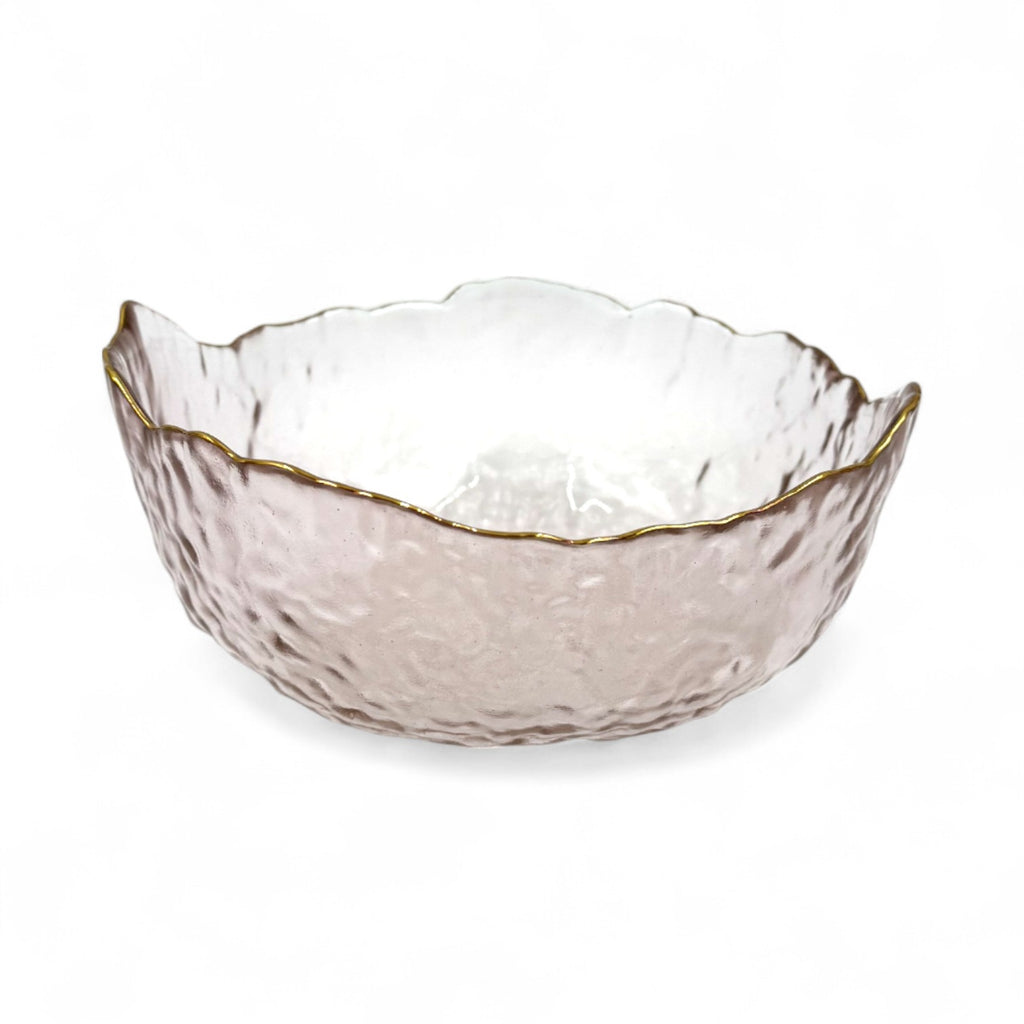 Stiklinis dubenėlis (rožinis) L