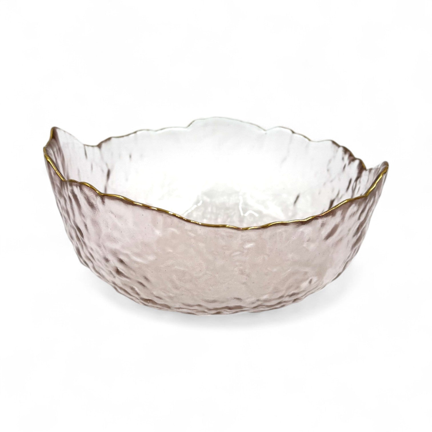 Stiklinis dubenėlis (rožinis) L