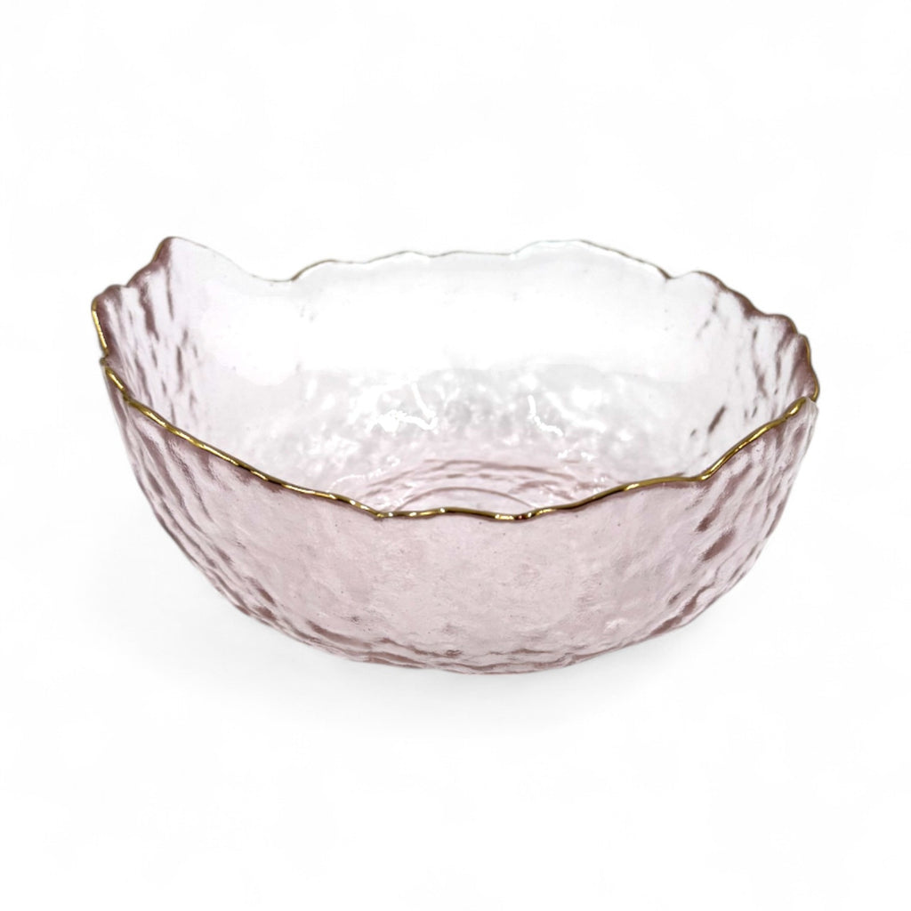 Stiklinis dubenėlis (rožinis) M