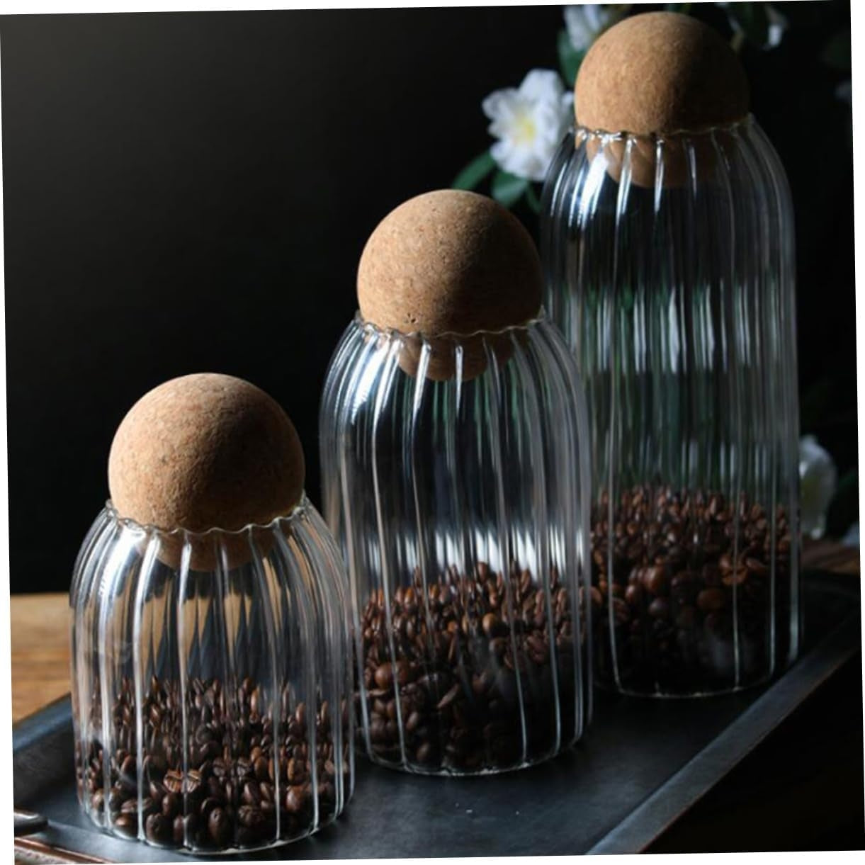 Stiklinis maisto saugojimo indas XL