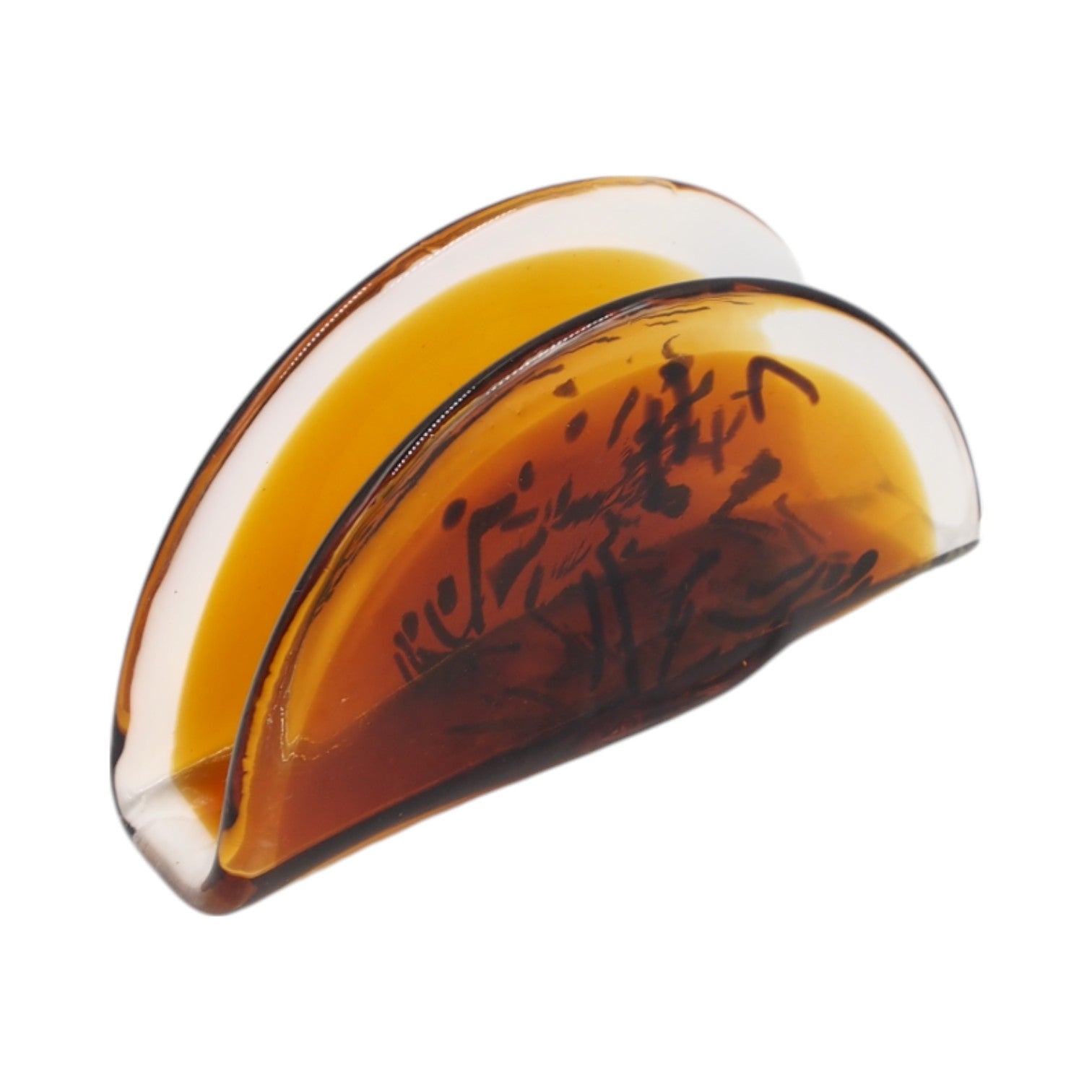 Stiklinis servetėlių laikiklis – 16.5×4×8 cm