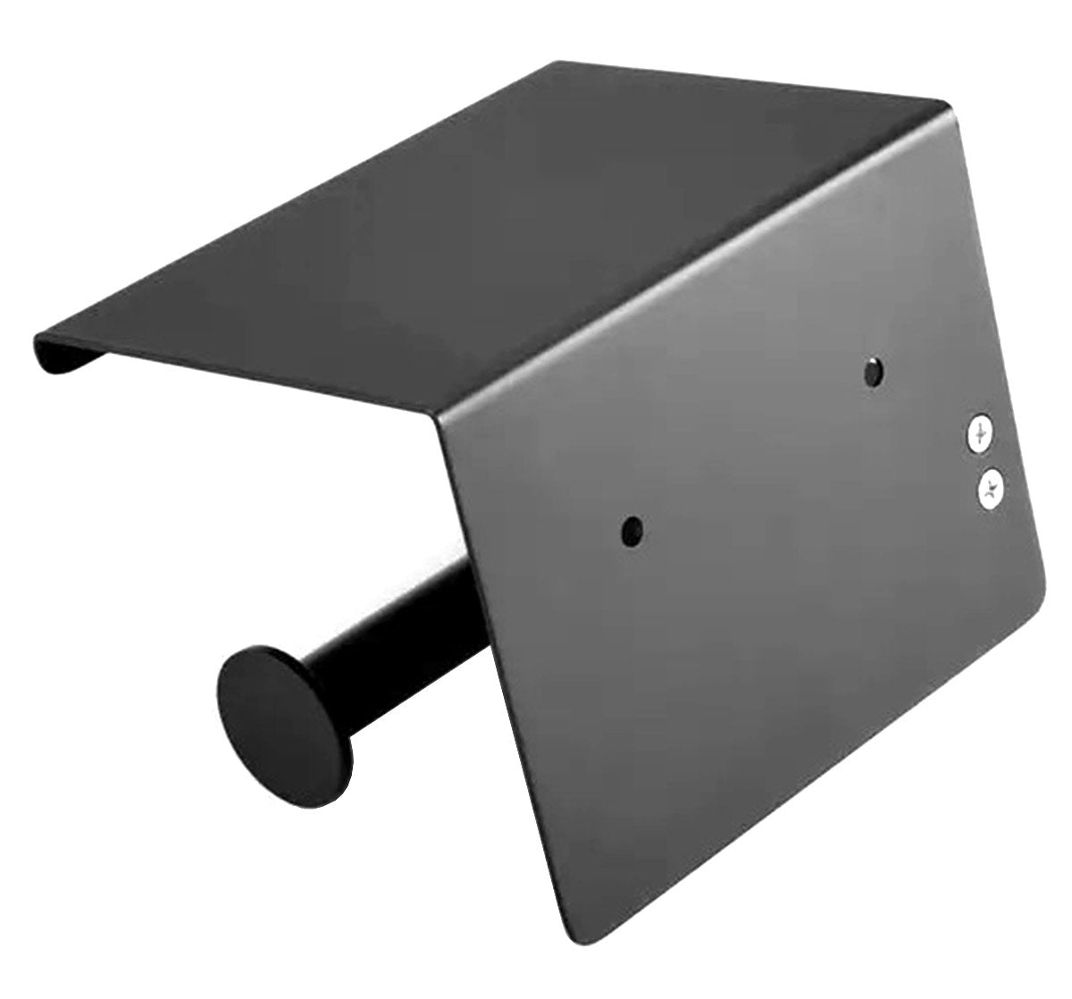 Tualetinio popieriaus laikiklis (juodas)