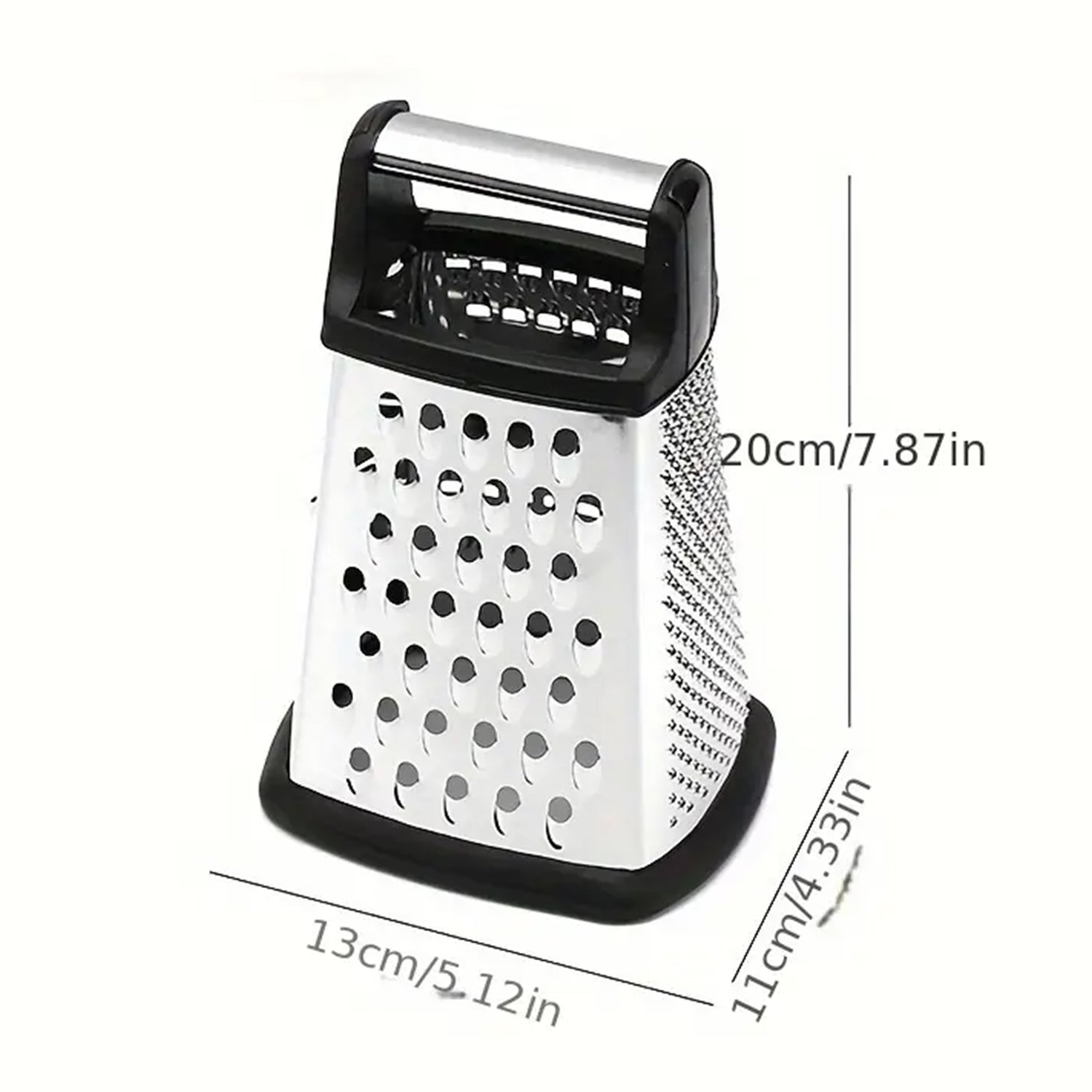 Virtuvinė tarka 20 CM. (4 pusių, nerūdijančio plieno)
