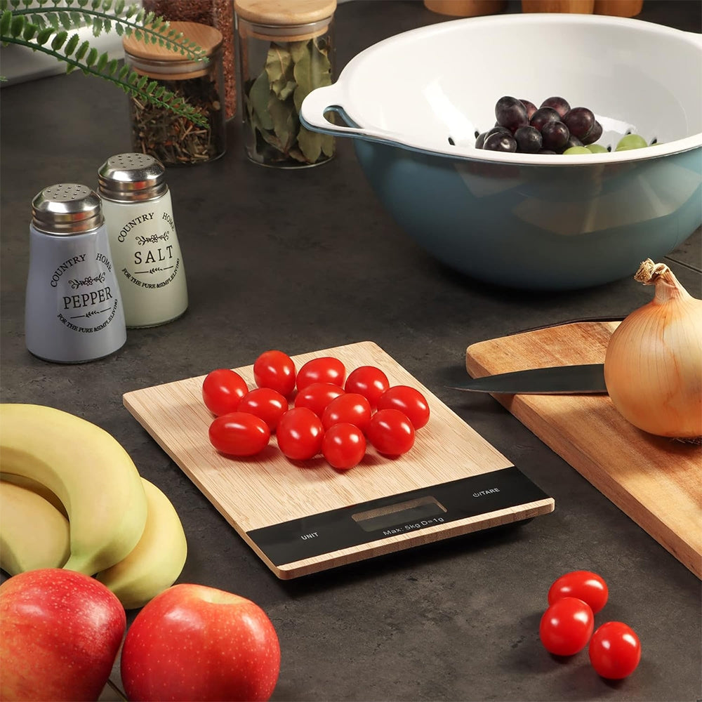 Virtuvinės svarstyklės "Bamboo"