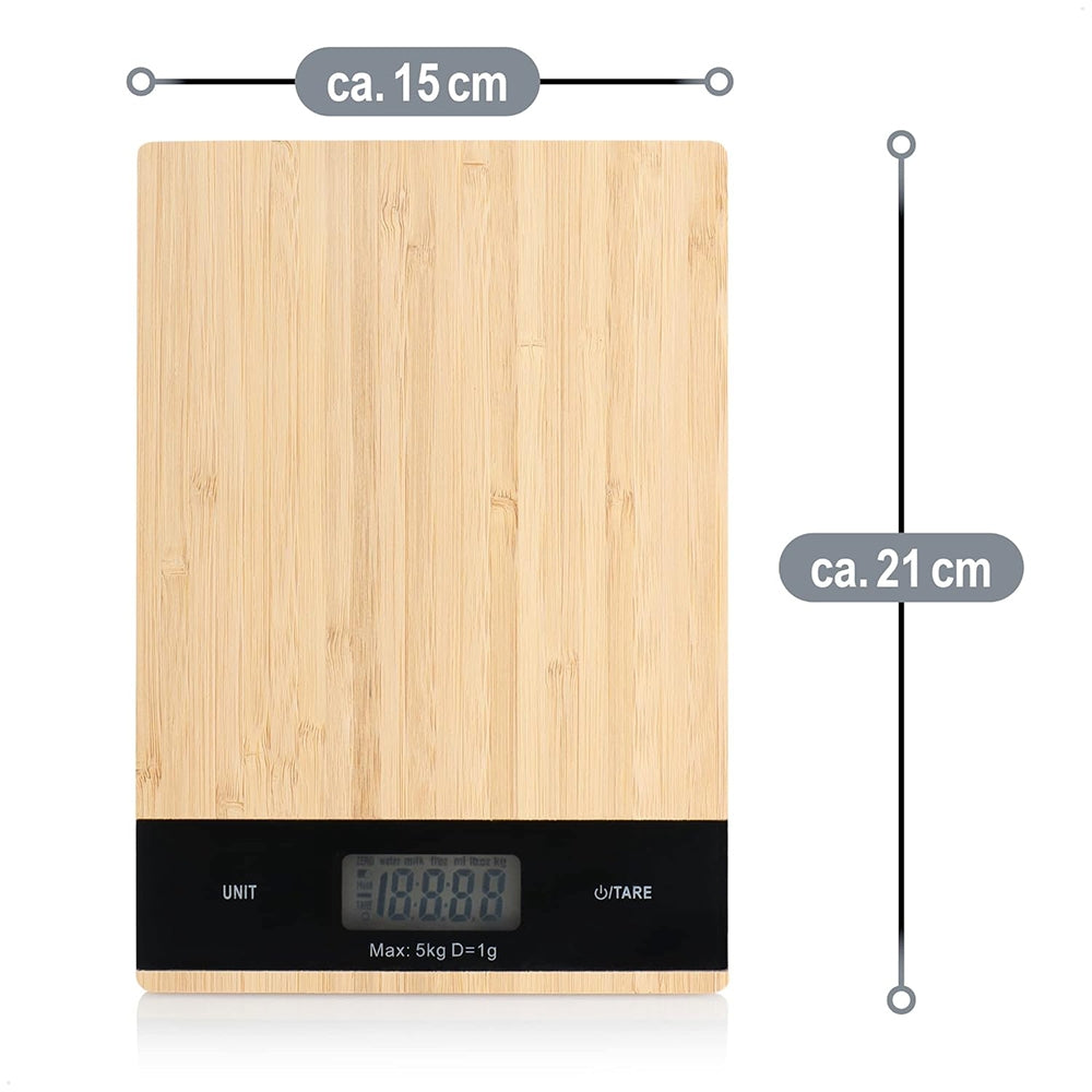 Virtuvinės svarstyklės "Bamboo"