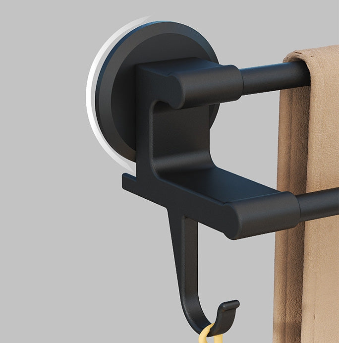 Vonios kambario rankšluosčių pakaba - Juoda